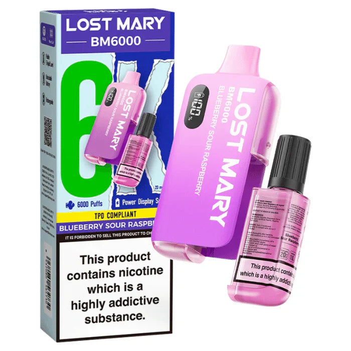 Lost Mary BM6000 Prefilled Vape (BOX OF 10)